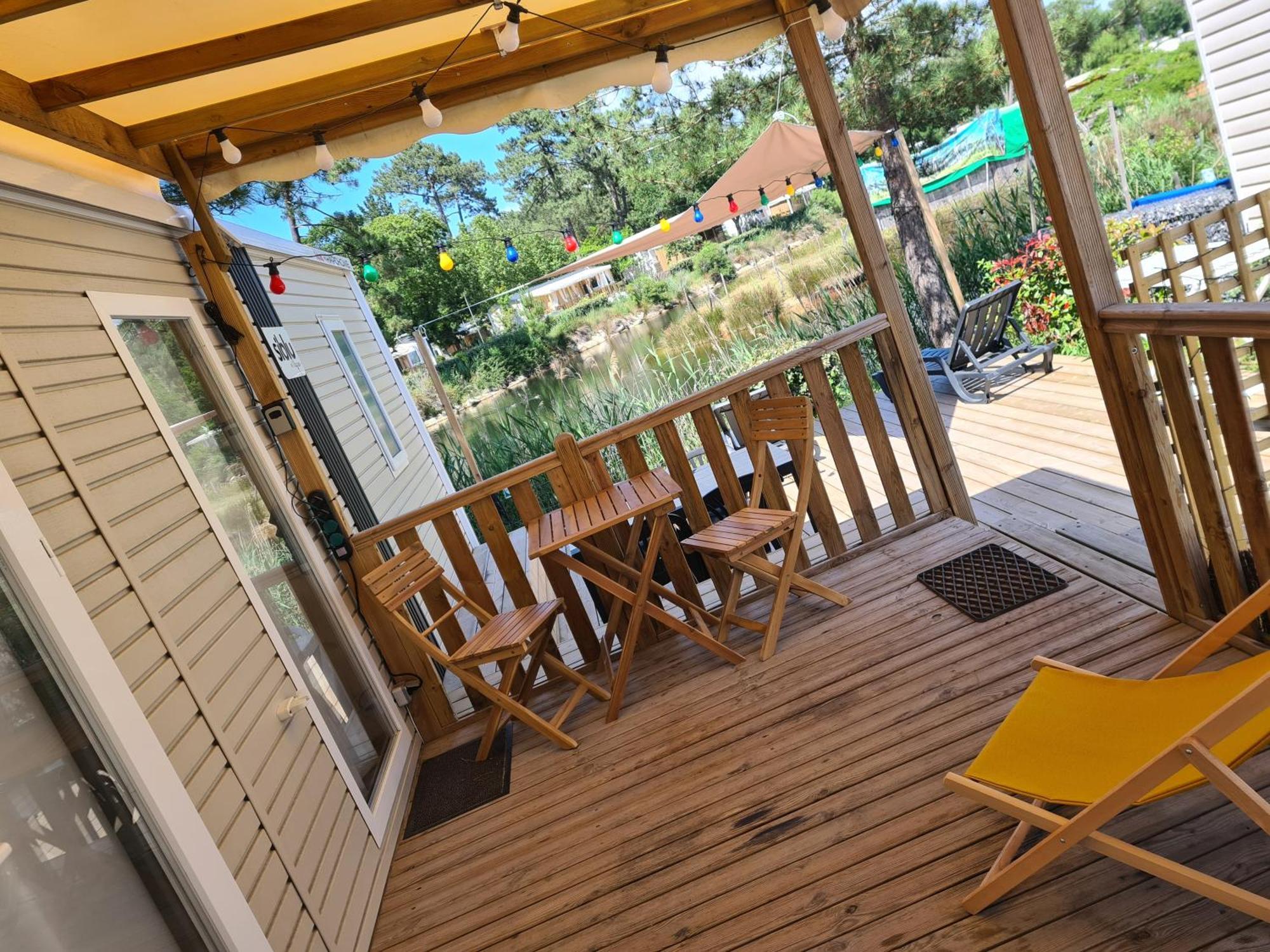 Mobil Home Lege Cap Ferret Camping 4 Etoiles Les Viviers Luaran gambar